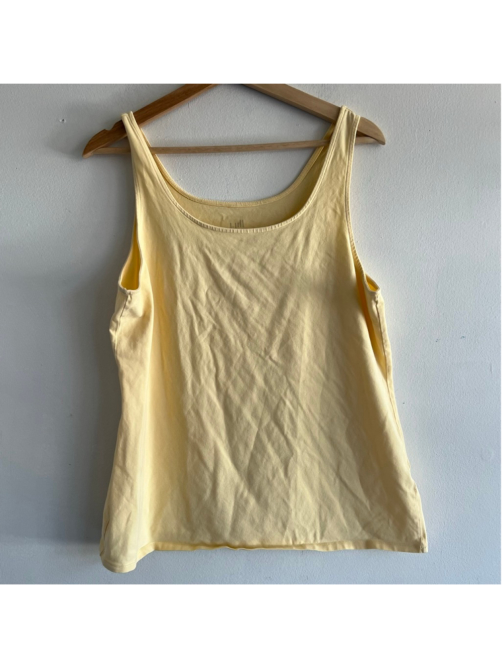 J.Jill vanilla Yellow Perfect Tank Top XL